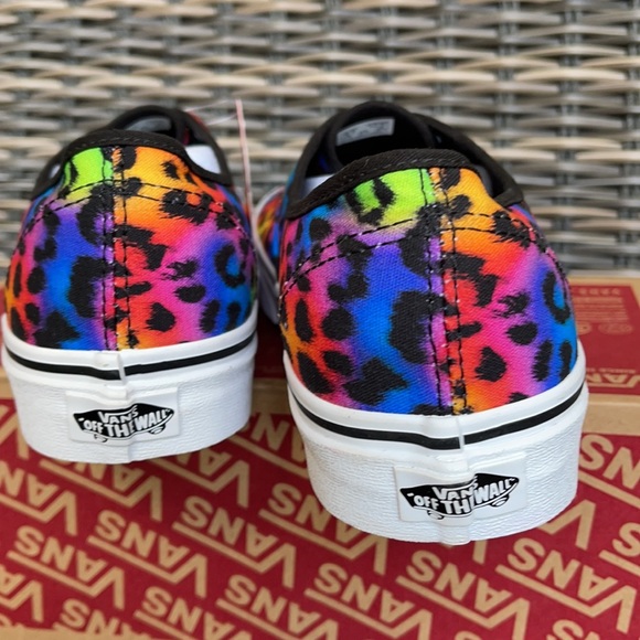 Vans Multicolor Leopard Print Shoes - Picture 13 of 16